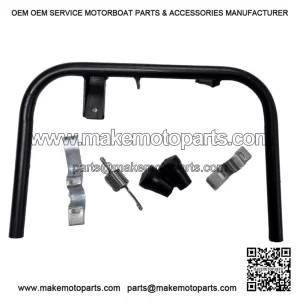 Classic Black Centre Stand with Shoes & Brackets for VESPA PX, LML 2T & T5.