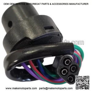 Electric Start Ignition Switch Holder (4-Wire DC) for VESPA PX, LML & T5.