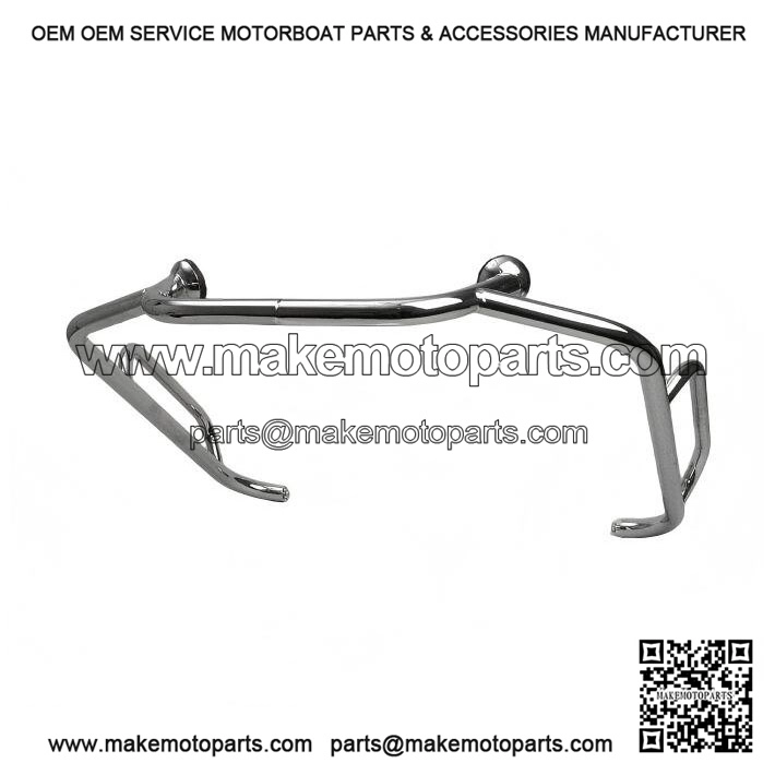 Universal Drill Legshield Crash Bars for Vespa Large Frame ?C fits PX, Rally, LML, GS, T5 & etc.