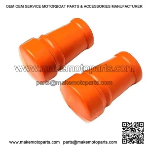 Red Rubber Centre Stand Feet for VESPA PX, PE, PK, T5, TX, LML & STAR 2T.