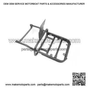 Black Rear Rack / Folding Carrier to fit VESPA PX, LML, STAR & STELLA.