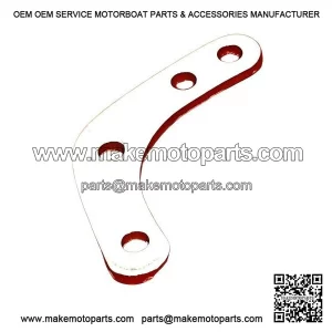 Zinc Plated 4-Hole Right Hand Side Mirror Stem Bracket for VESPA PX, PE, PK & LML.