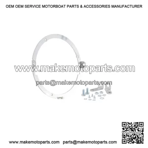 LED ROUND HEADLAMP ?143mm ?C For Vespa PX80?200, PE, Lusso, 1998