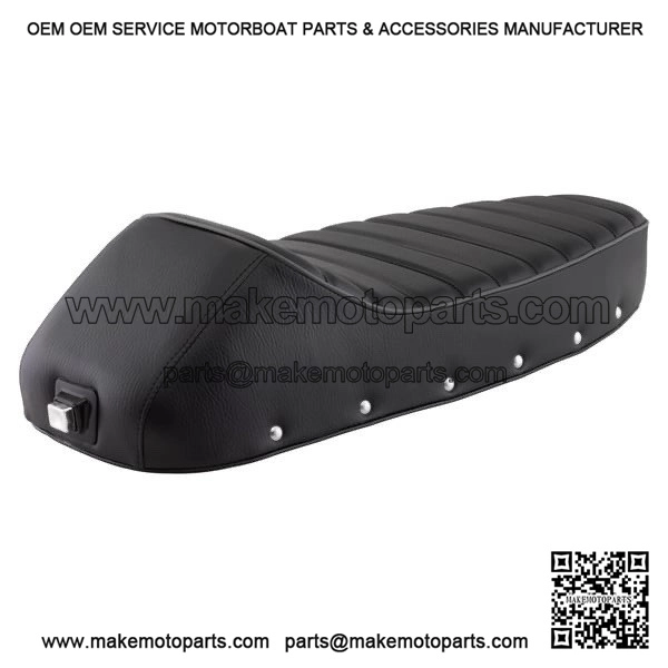 Sports Seat with Black & Grey Trim for VESPA PX, PE & T5 CLASSIC (1977-2016).