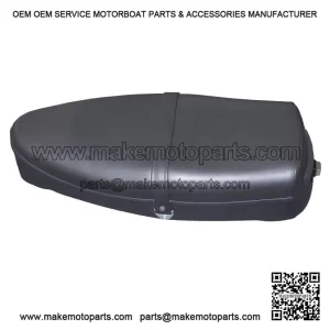 Original-Style Direct Replacement Seat for Vespa PX, Black, Part No.0722N