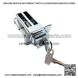 EXTRA?LONG CHROME SEAT LOCK ?C For Vespa PX Yankee, T5, Pole Position, Primavera, ET3