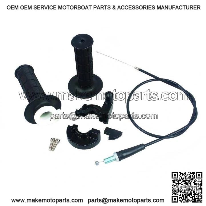 Throttle Cable & Handlebar Grip Casting for Honda CRF70F 2004?C2012 (7/8" Bar) - Image 2