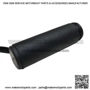 Leather Motorcycle Hand Grip Covers with Beads ?C Black ?C Throttle Wraps