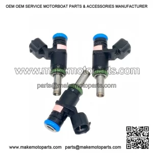 Fuel Injector Set X 3 fits 420874838 for Sea-Doo Spark 900 2014-2019