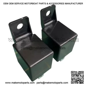 (2) Sealed 40A Relays 410113200 for 2003 to 2008 SkiDoo Rev Carb