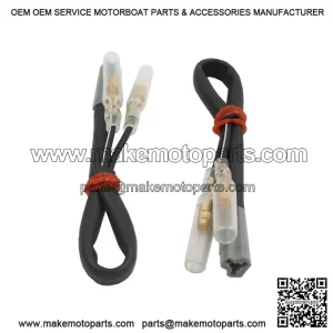 Turn Signal Wiring Adapter Connectors ?C Black ?C for Yamaha R1 FZ1 FZ6 FZ6R FZ8