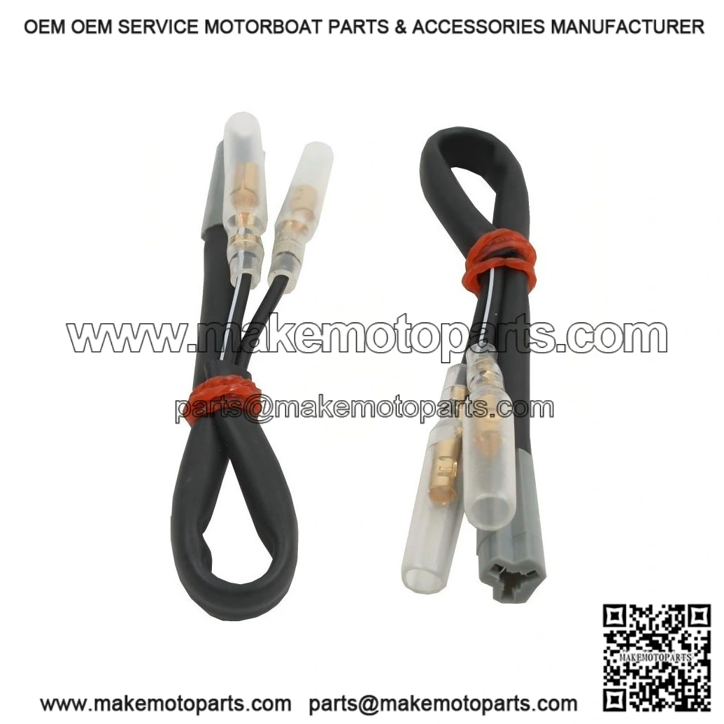 Turn Signal Wiring Adapter Connectors ?C Black ?C for Yamaha R1 FZ1 FZ6 FZ6R FZ8
