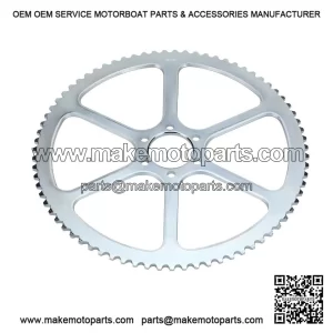 75 Tooth 35 Pitch Steel Mini Bike Sprocket