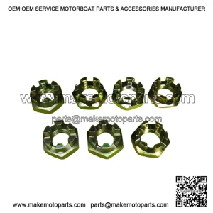 NEW OEM HEX CASTELLATED NUT M12 232220413 for 01-05 CAN-AM DS650 STEERING SYSTEM