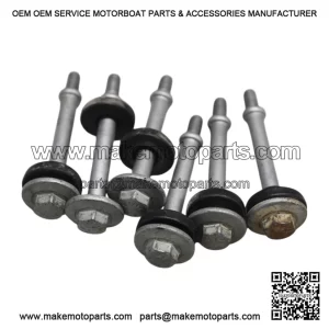 VALVE COVER SCREW 6PCS M6X47.9 420240906 for 2004 CAN AM BOMBARDIER DS 650