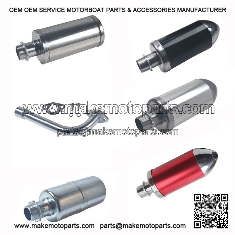 Exhaust Pipe with Muffler New For Honda GX160 GX200 Predator 212cc 196cc CT200U
