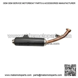 Stock Muffler Exhaust Pipe 707600333 for 2008-2015 Can-Am DS 450 X / MX