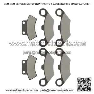 Front Rear Brake Pads??Polaris Xplorer 300 4X4??1996 1997 1998 1999 2000