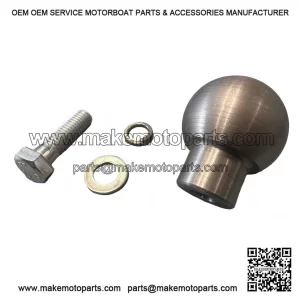 2" (50mm) Tow Ball for Honda, Suzuki, Kawasaki, Tractor, Quad, ATV, UTV Hitch Towing