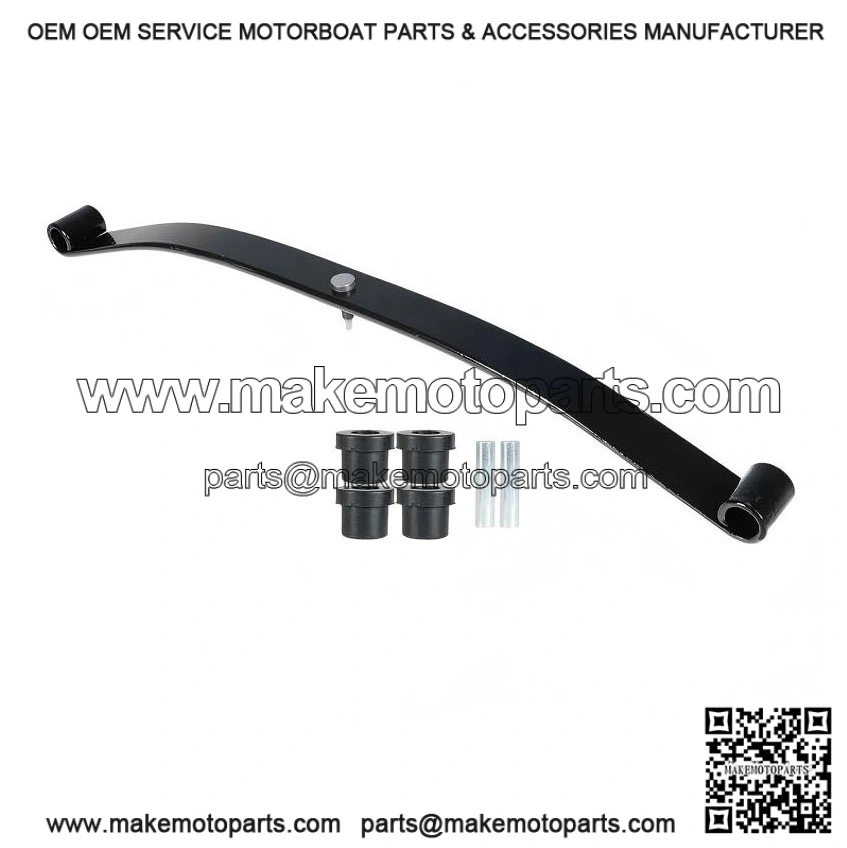 Front Leaf Spring with Bushing Kit G&E for Club Car Precedent 2004-08 Golf Cart