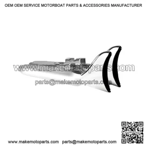 Fishtail Slip-On Muffler ?C 33" Chrome ?C for Harley Touring Bagger ?C Fits 1995?C2016