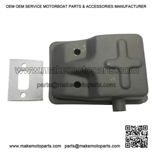 43CC 49CC APC Mini Chopper Mini Bike Monkey Bike X7 Mini Moto Exhaust Muffler