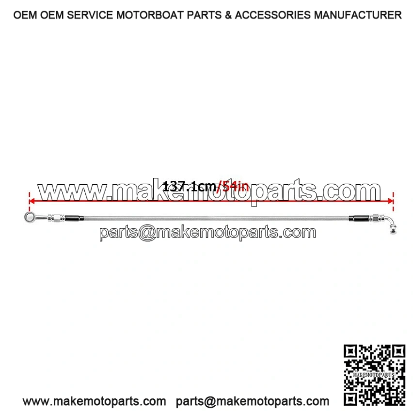 Front +9" Brake Line Kit for Harley Heritage Softail FLST FLSTC 2000?C2010 - Image 2