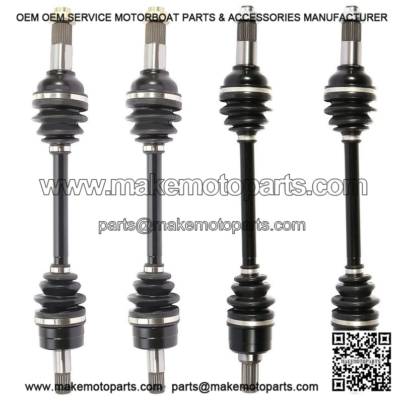 Fits Yamaha Grizzly 550 2009-2014, Front & Rear & Left & Right, 4 CV Axles