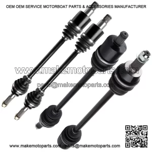 Fits Polaris RZR S 800 2009-2014, Front & Rear & Left & Right, 4 CV Axles