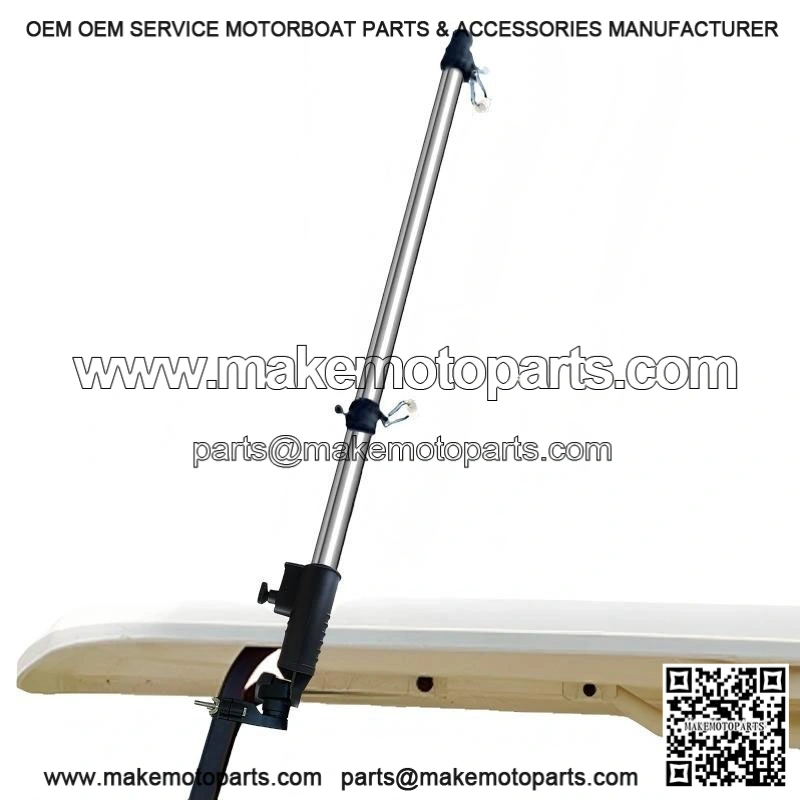 Golf Cart Flag Pole Mount Holder and Frame Bracket